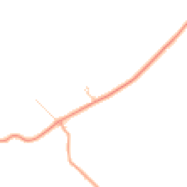 Daytime road noise heatmap for ME15 0SD