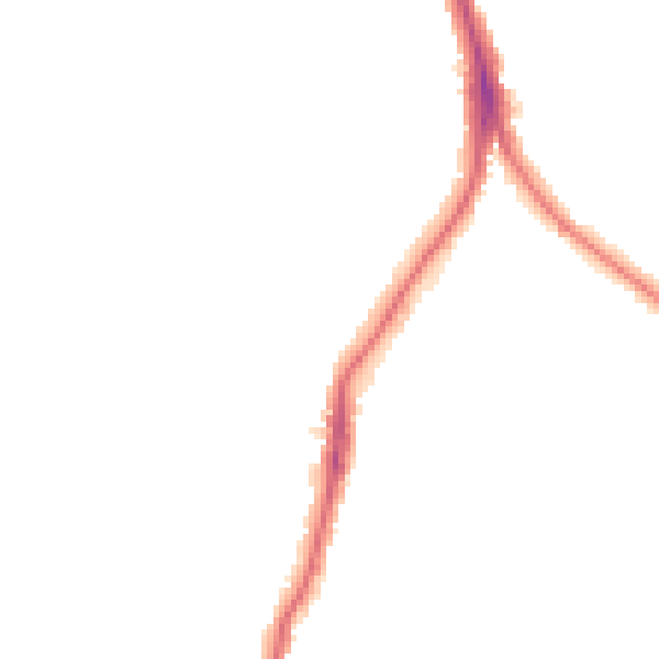 Night-time road noise heatmap for ME15 6AJ