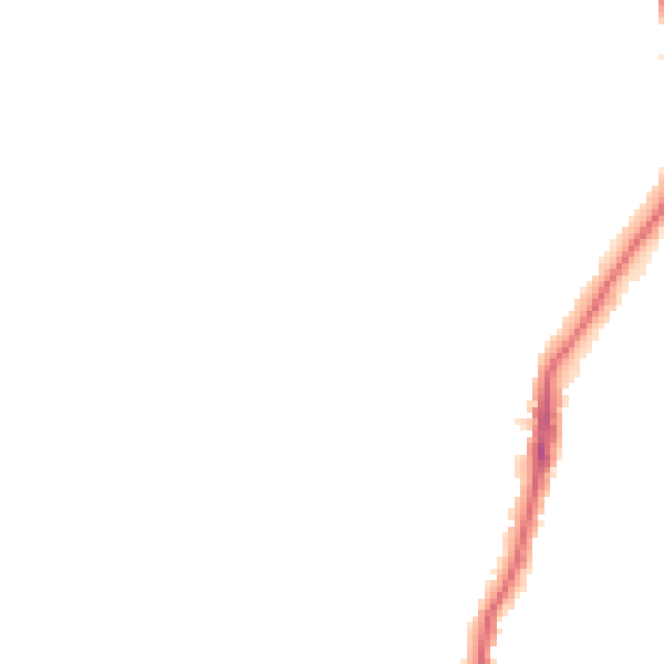Night-time road noise heatmap for ME15 6BJ