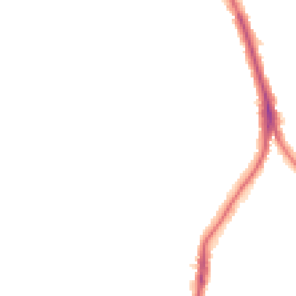 Night-time road noise heatmap for ME15 6BS