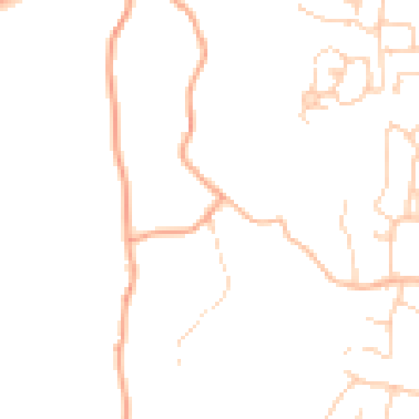 Daytime road noise heatmap for ME15 6DR