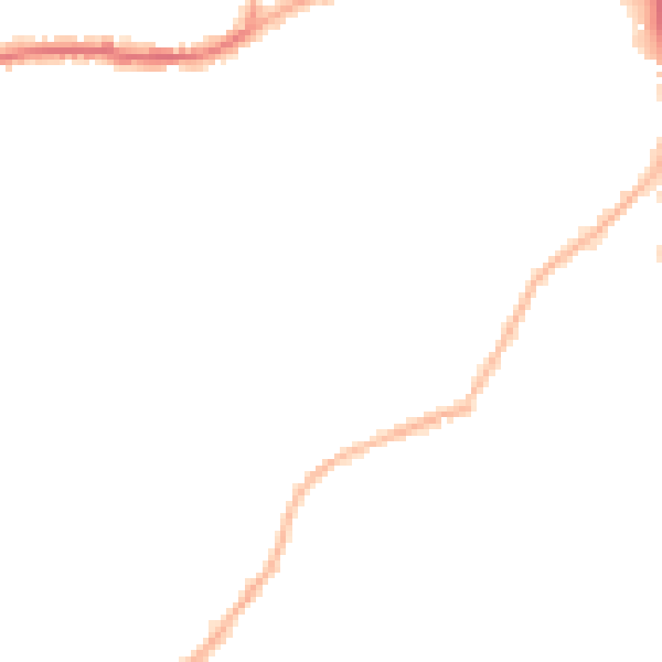 Night-time road noise heatmap for ME15 6QZ