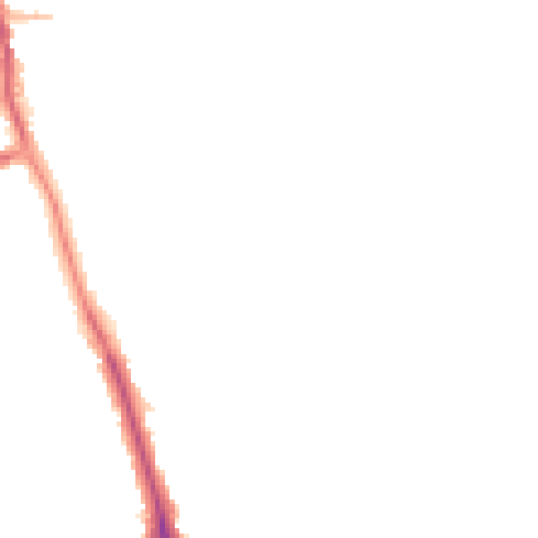 Night-time road noise heatmap for ME15 7AG
