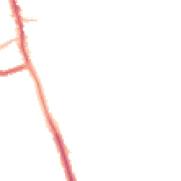 Night-time road noise heatmap for ME15 7DD