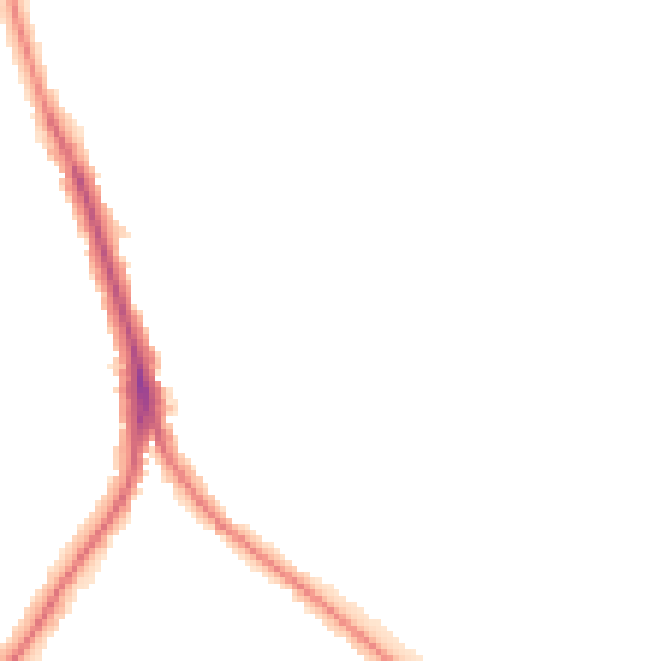 Night-time road noise heatmap for ME15 7ED