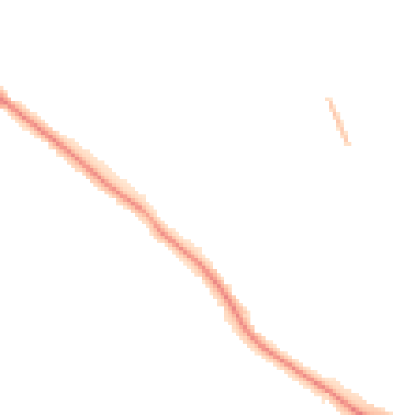 Night-time road noise heatmap for ME15 7EU