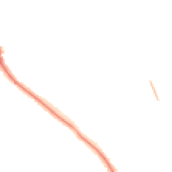 Night-time road noise heatmap for ME15 7HZ