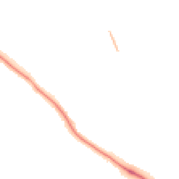 Night-time road noise heatmap for ME15 7NH
