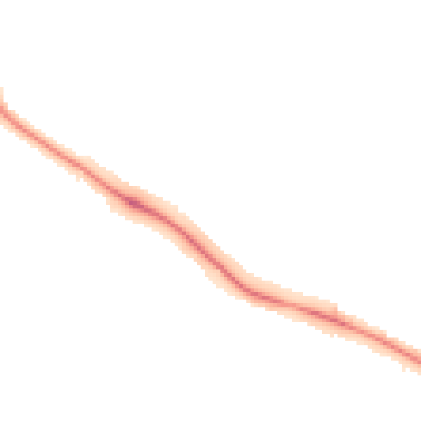 Night-time road noise heatmap for ME15 7QL