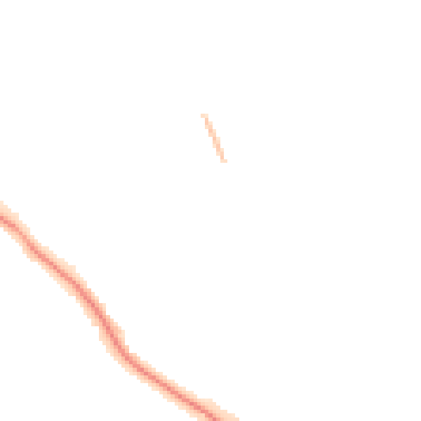 Night-time road noise heatmap for ME15 7SY