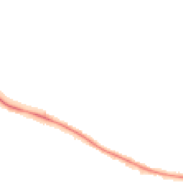 Night-time road noise heatmap for ME15 8TP