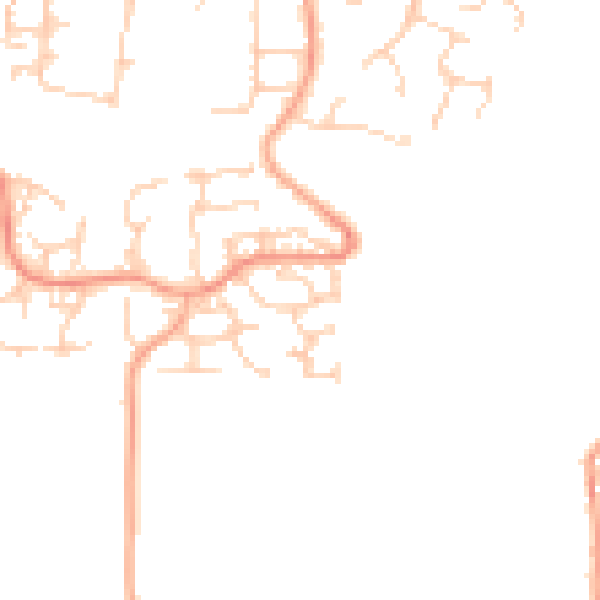 Daytime road noise heatmap for ME15 8UU