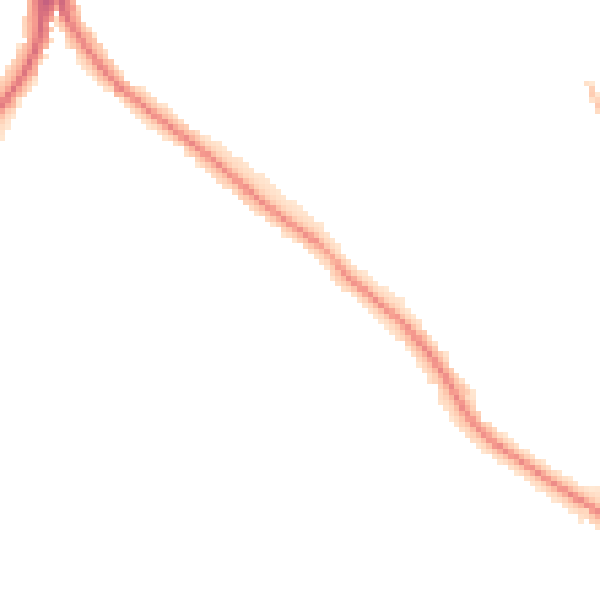 Night-time road noise heatmap for ME15 9BH