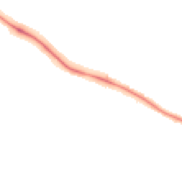 Night-time road noise heatmap for ME15 9DY