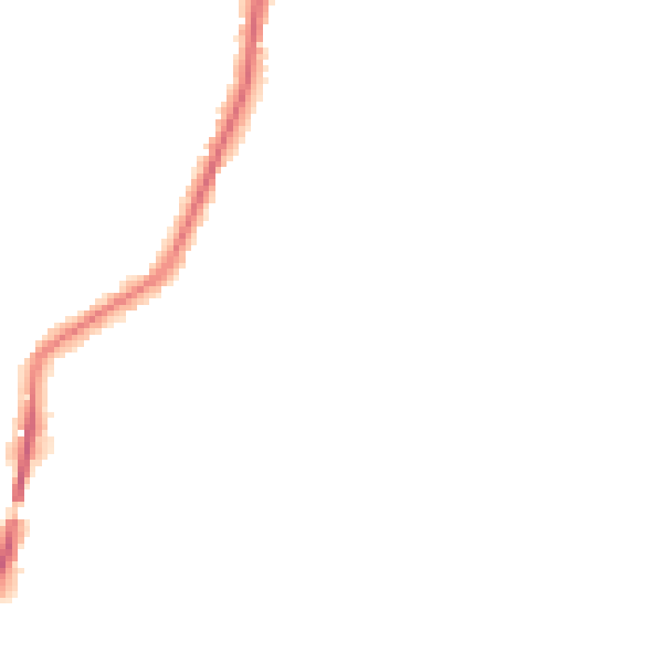 Night-time road noise heatmap for ME15 9RH
