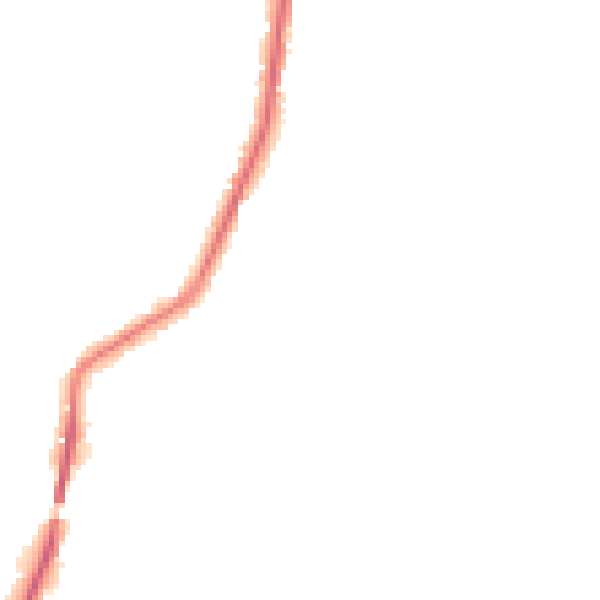Night-time road noise heatmap for ME15 9RN