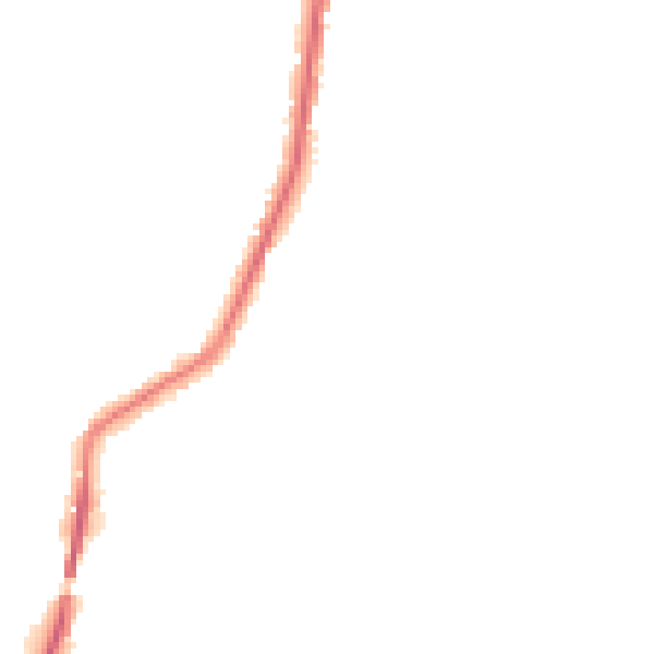 Night-time road noise heatmap for ME15 9RP