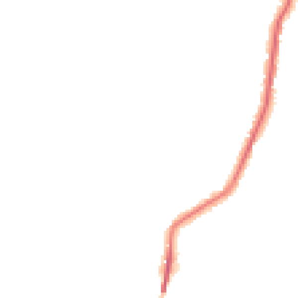 Night-time road noise heatmap for ME15 9TJ
