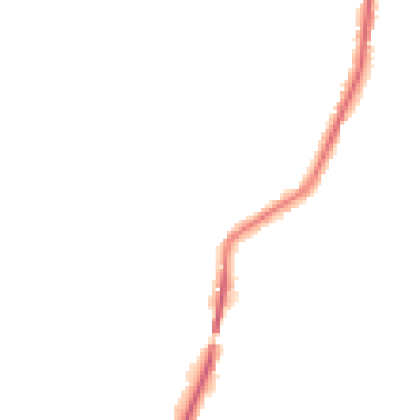 Night-time road noise heatmap for ME15 9TR