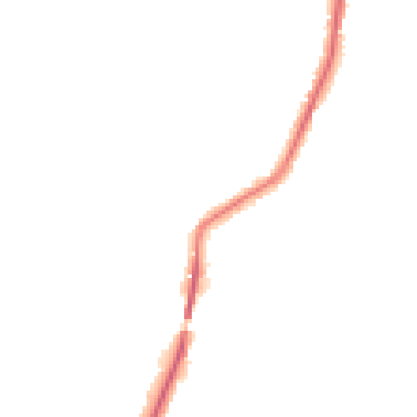 Night-time road noise heatmap for ME15 9UP