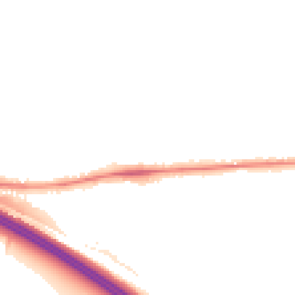 Night-time road noise heatmap for ME17 1AD