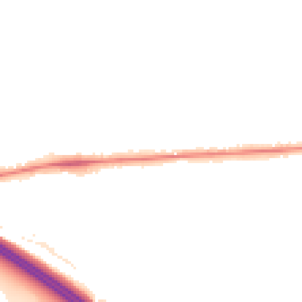 Night-time road noise heatmap for ME17 1AL