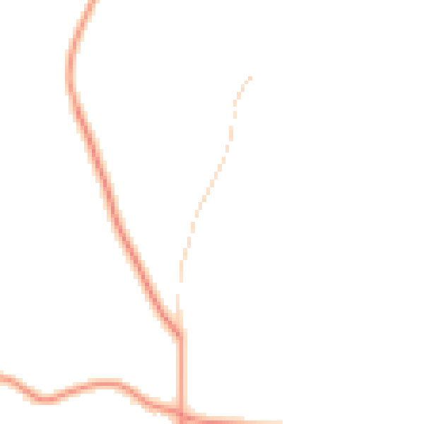 Daytime road noise heatmap for ME17 1DH