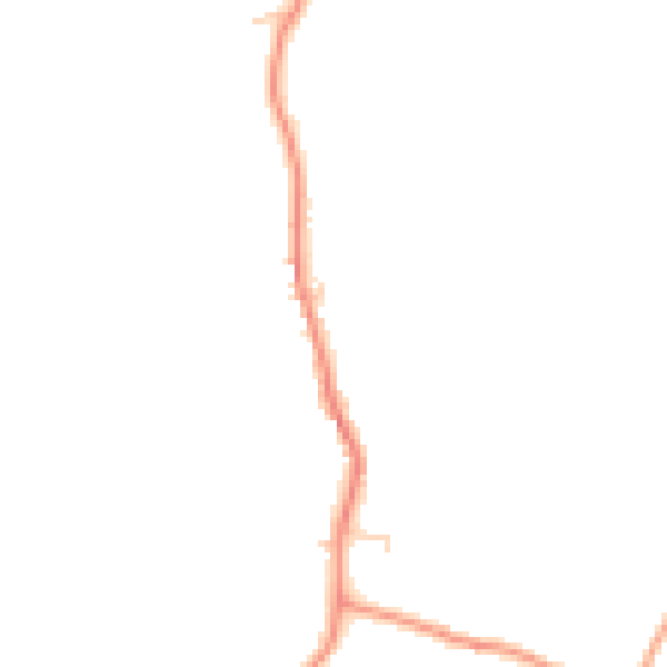Daytime road noise heatmap for ME17 1DR