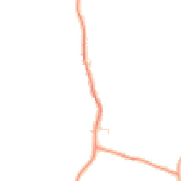 Daytime road noise heatmap for ME17 1DT