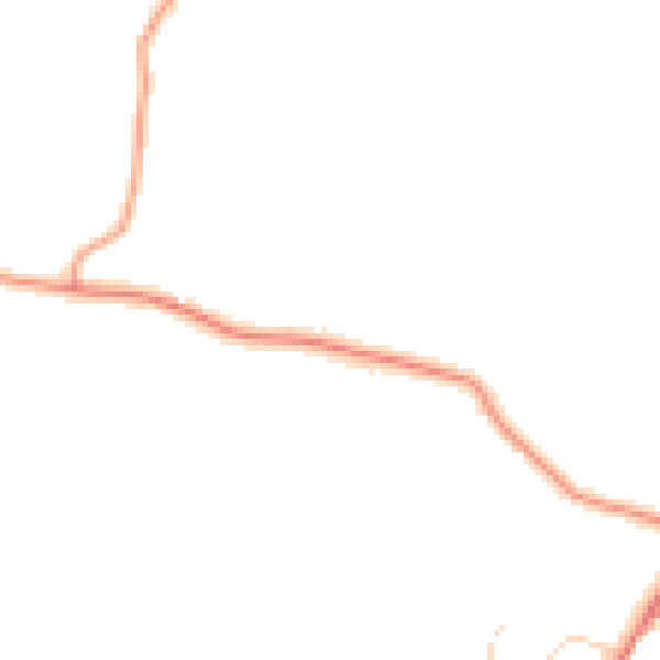 Daytime road noise heatmap for ME17 1ET