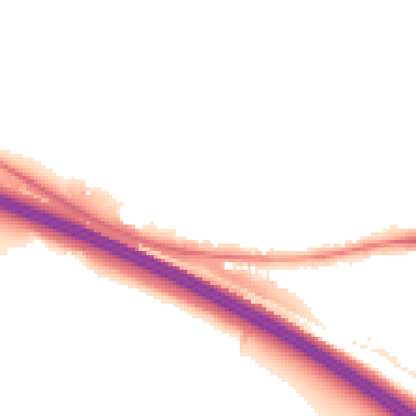 Night-time road noise heatmap for ME17 1FG