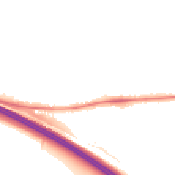 Night-time road noise heatmap for ME17 1GD
