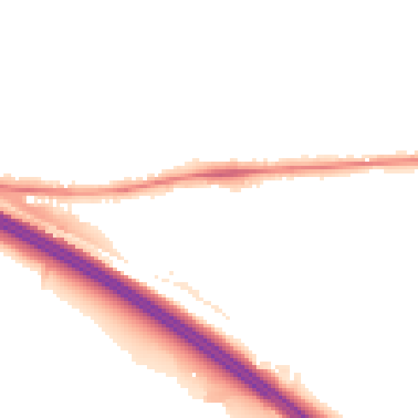 Night-time road noise heatmap for ME17 1GF