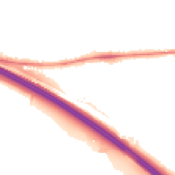 Night-time road noise heatmap for ME17 1GP