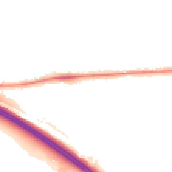 Night-time road noise heatmap for ME17 1GU