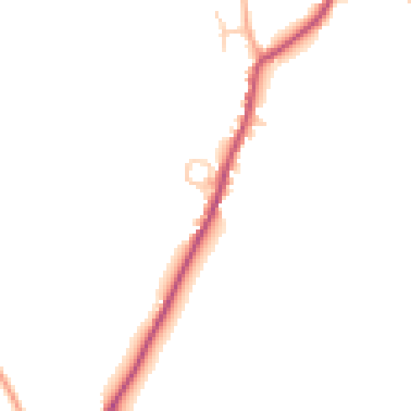 Daytime road noise heatmap for ME17 1GZ