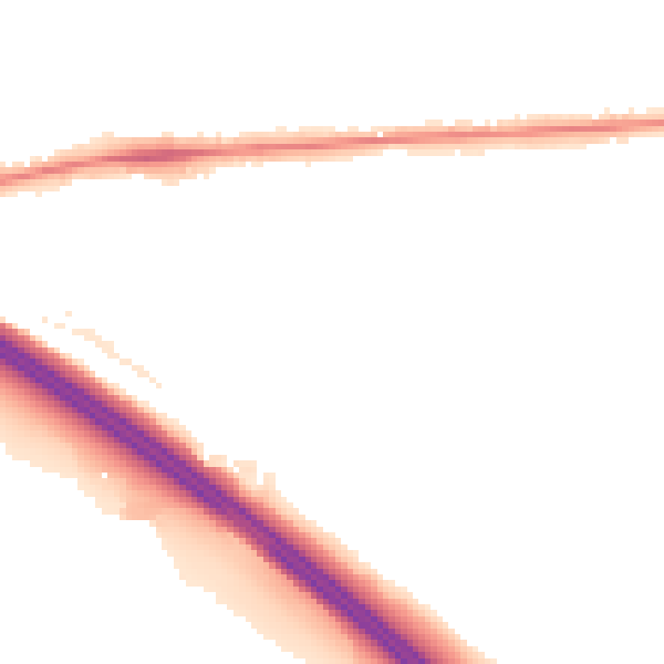 Night-time road noise heatmap for ME17 1HL