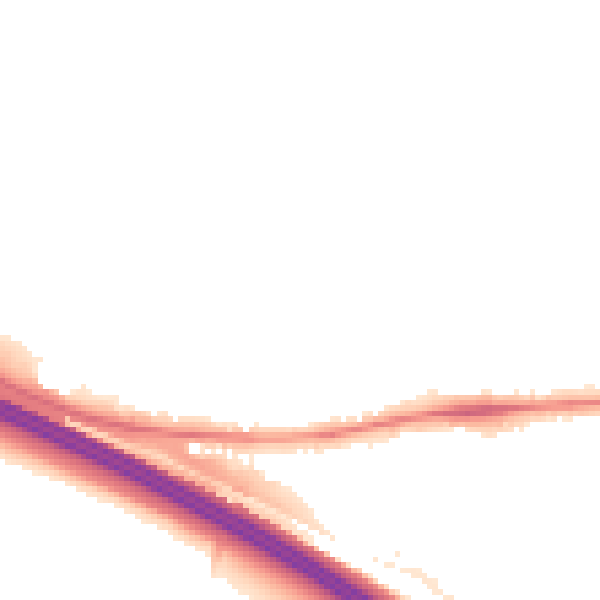 Night-time road noise heatmap for ME17 1JT