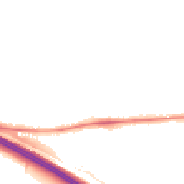 Night-time road noise heatmap for ME17 1LY