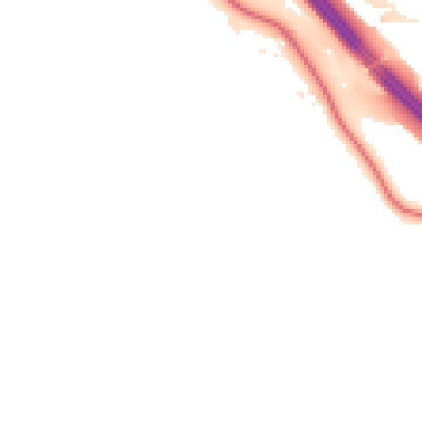 Night-time road noise heatmap for ME17 1PL