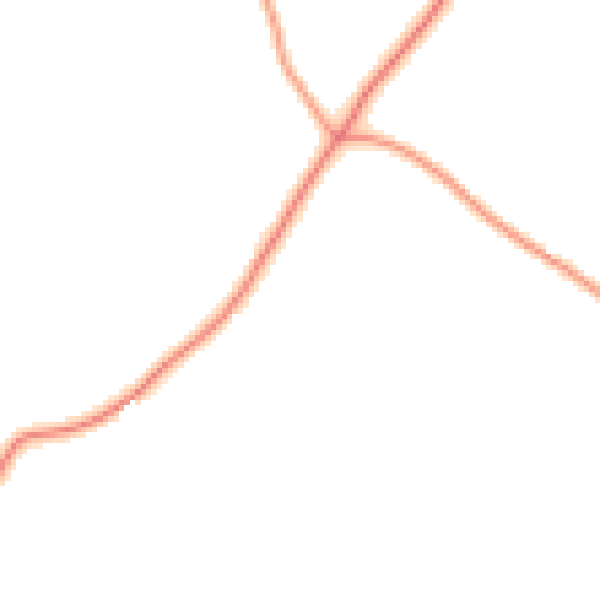 Daytime road noise heatmap for ME17 1QJ