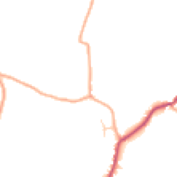 Daytime road noise heatmap for ME17 1RT