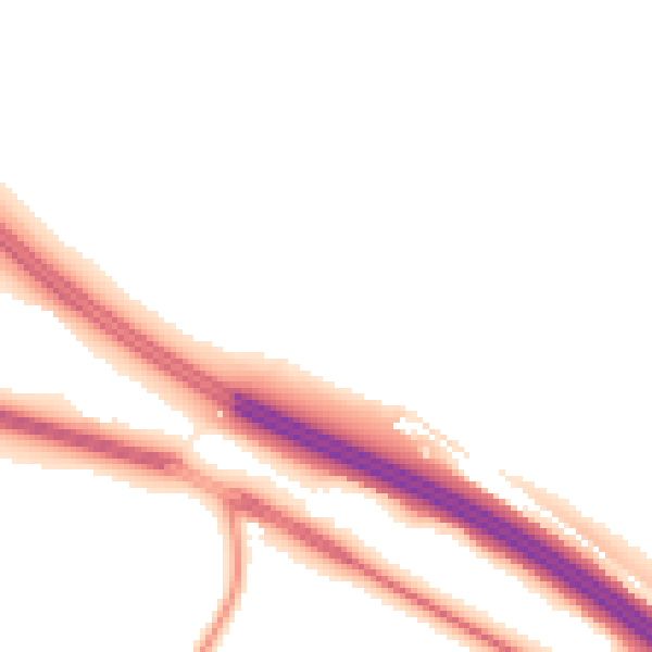 Night-time road noise heatmap for ME17 1TP