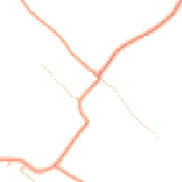 Daytime road noise heatmap for ME17 1UH
