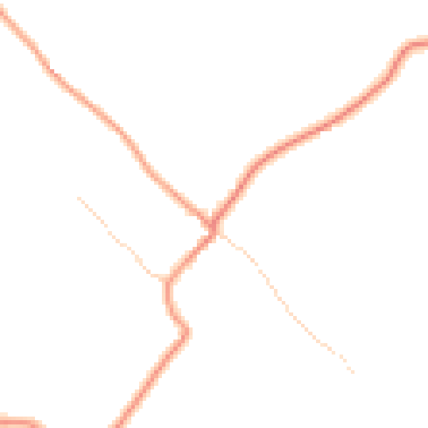 Daytime road noise heatmap for ME17 1UP