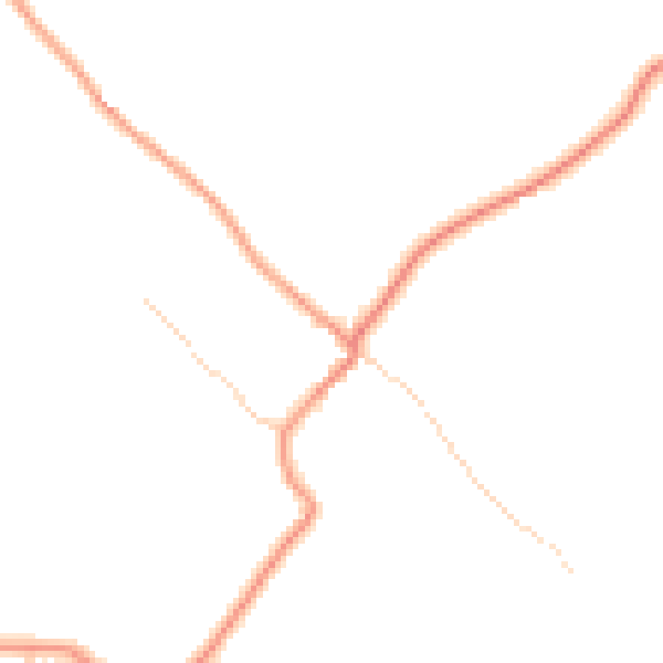 Daytime road noise heatmap for ME17 1UR