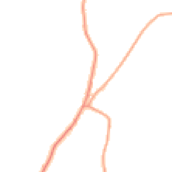 Daytime road noise heatmap for ME17 2AN