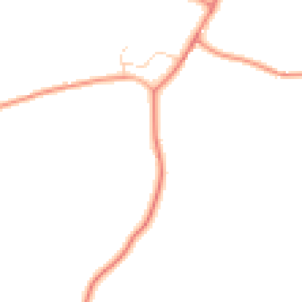 Daytime road noise heatmap for ME17 2AU