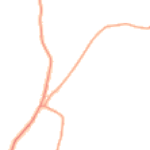 Daytime road noise heatmap for ME17 2BB