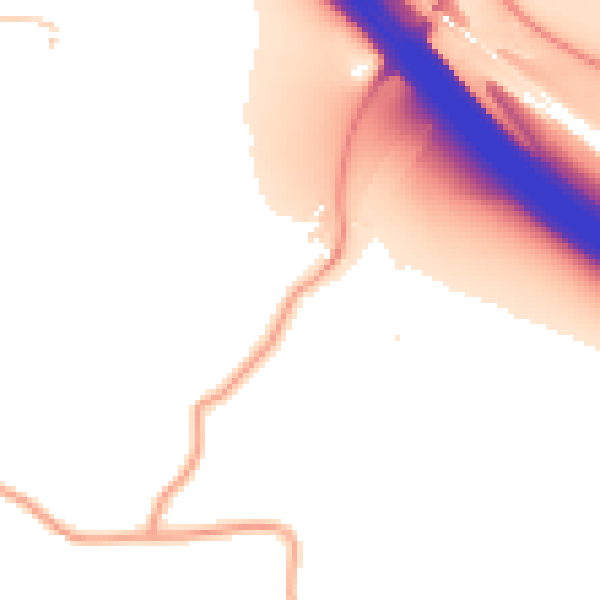 Daytime road noise heatmap for ME17 2BG